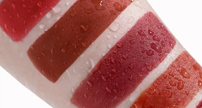 the lipstick -waterproof、sweatproof