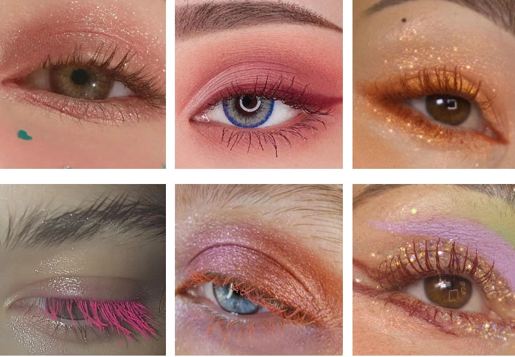 The Color-Drenched Lash Rebellion Capitalizing on the 2026 Shift from Black to Bold