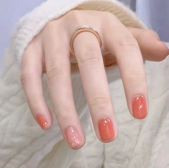 Quick drying finger polish