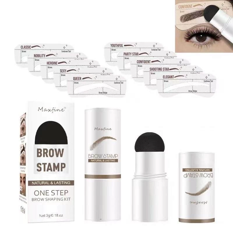 Eyebrow Stamp Stencil Kit