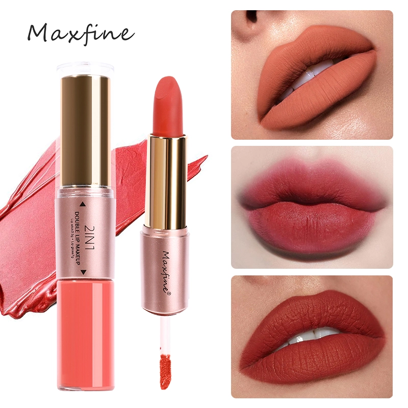 Matte vs. Glossy Synergistic Lip Artistry through Dual-Ended Formulations