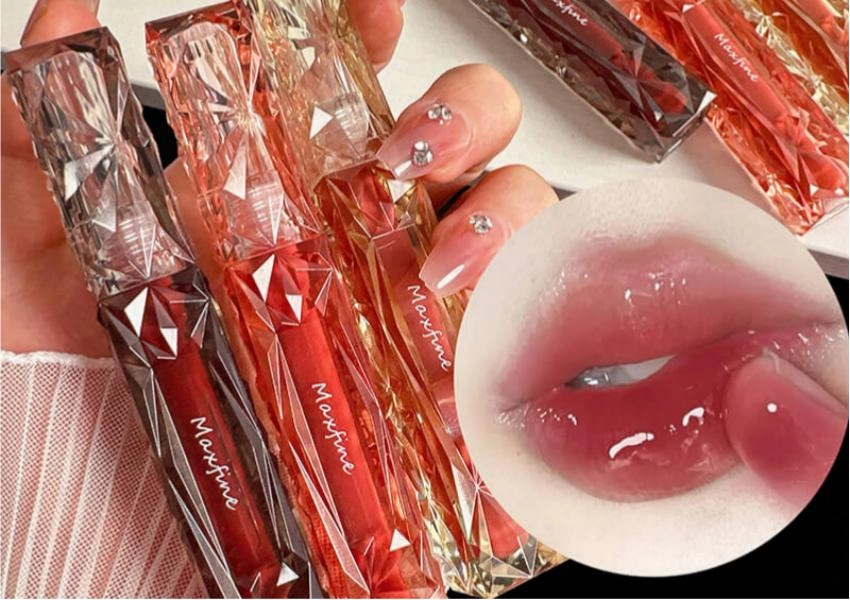 water mirror glass effect lip gloss
