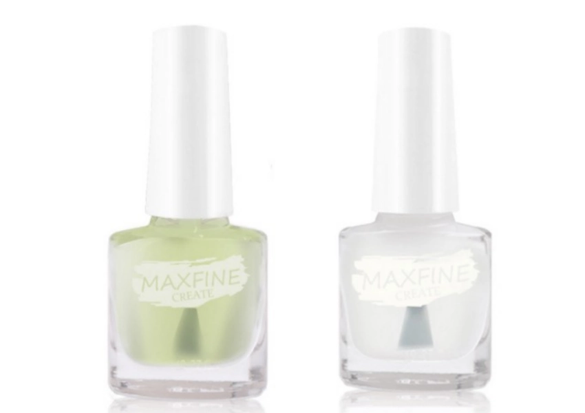 white nail polish base coat