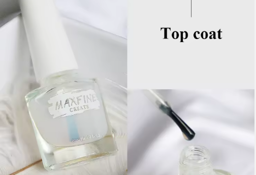 white nail polish